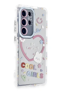 Samsung Galaxy S23 Ultra Kılıf Reflexion Desenli Kapak - Desen 1