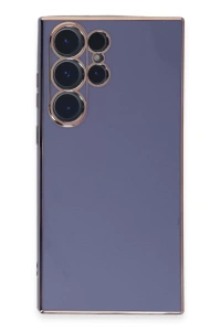 Samsung Galaxy S23 Ultra Kılıf Volet Silikon - Mavi