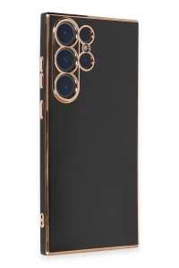 Samsung Galaxy S23 Ultra Kılıf Volet Silikon - Siyah