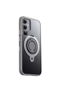 Samsung Galaxy S24 Avatar 360 Dönen Magsafe Kapak - Titan Gri