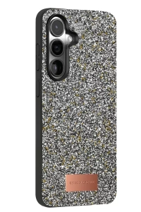 Samsung Galaxy S24 FE Bright Simli Kapak - Gold