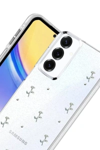 Samsung Galaxy S24 FE Fiyonk Desenli Kapak - Desen 4
