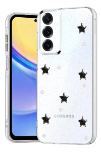 Samsung Galaxy S24 FE Fiyonk Desenli Kapak - Desen 7