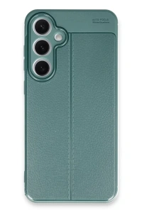 Samsung Galaxy S24 FE Kılıf Auto Focus Kapak - Koyu Yeşil