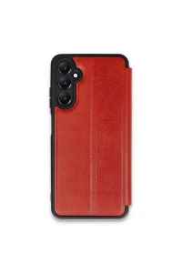 Samsung Galaxy S24 FE Kılıf Flip Cover - Kırmızı