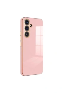 Samsung Galaxy S24 FE Kılıf Volet Silikon - Pembe