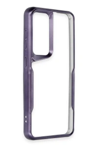 Samsung Galaxy S24 Kılıf Boyi Silikon Kapak - Derin Mor
