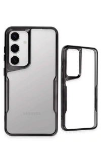 Samsung Galaxy S24 Kılıf Boyi Silikon Kapak - Derin Mor