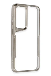 Samsung Galaxy S24 Kılıf Boyi Silikon Kapak - Titan Gri