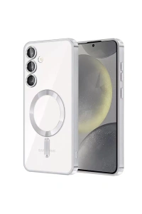 Samsung Galaxy S24 Kılıf Kross Magneticsafe Kapak - Titan Gri