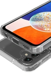 Samsung Galaxy S24 Kılıf Magneticsafe Şeffaf Silikon - Şeffaf