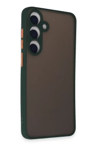Samsung Galaxy S24 Kılıf Montreal Silikon Kapak - Yeşil