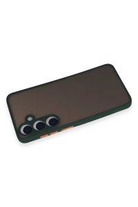 Samsung Galaxy S24 Kılıf Montreal Silikon Kapak - Yeşil