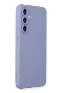 Samsung Galaxy S24 Kılıf Nano içi Kadife Silikon - Lila