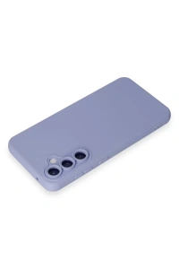 Samsung Galaxy S24 Kılıf Nano içi Kadife Silikon - Lila