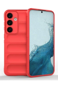 Samsung Galaxy S24 Kılıf Optimum Silikon - Kırmızı