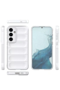 Samsung Galaxy S24 Kılıf Optimum Silikon - Krem