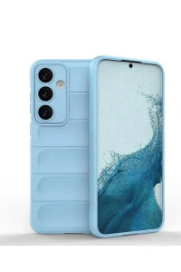 Samsung Galaxy S24 Kılıf Optimum Silikon - Sky Blue