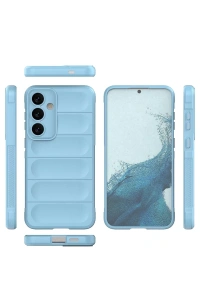 Samsung Galaxy S24 Kılıf Optimum Silikon - Sky Blue