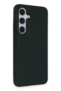 Samsung Galaxy S24 Kılıf Taft Kapak - Koyu Yeşil