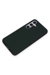 Samsung Galaxy S24 Kılıf Taft Kapak - Koyu Yeşil