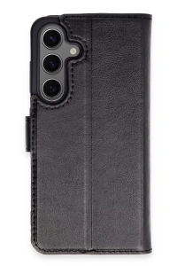 Samsung Galaxy S24 Kılıf Trend S Plus Kapaklı Kılıf - Siyah