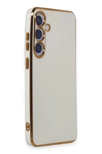 Samsung Galaxy S24 Kılıf Volet Silikon - Beyaz