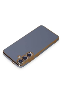 Samsung Galaxy S24 Kılıf Volet Silikon - Mavi