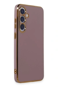 Samsung Galaxy S24 Kılıf Volet Silikon - Mor