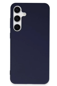 Samsung Galaxy S24 Plus Kılıf First Silikon - Lacivert