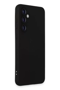 Samsung Galaxy S24 Plus Kılıf Nano içi Kadife Silikon - Siyah