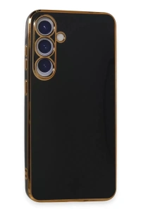 Samsung Galaxy S24 Plus Kılıf Volet Silikon - Siyah