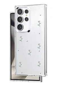 Samsung Galaxy S24 Ultra Fiyonk Desenli Kapak - Desen 4