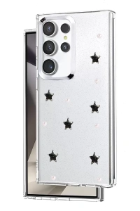 Samsung Galaxy S24 Ultra Fiyonk Desenli Kapak - Desen 7