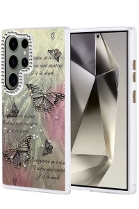 Samsung Galaxy S24 Ultra Kılıf Blade Aynalı Desenli Kapak - Desen 6