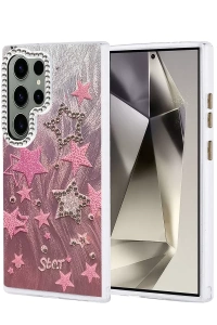 Samsung Galaxy S24 Ultra Kılıf Blade Aynalı Desenli Kapak - Desen 7