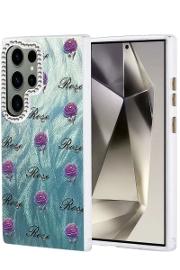 Samsung Galaxy S24 Ultra Kılıf Blade Aynalı Desenli Kapak - Desen 9