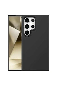 Samsung Galaxy S24 Ultra Kılıf First Silikon - Siyah
