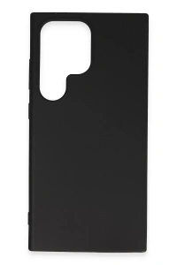 Samsung Galaxy S24 Ultra Kılıf First Silikon - Siyah