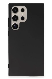 Samsung Galaxy S24 Ultra Kılıf First Silikon - Siyah