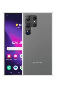 Samsung Galaxy S24 Ultra Kılıf Lüx Şeffaf Silikon