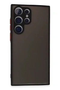 Samsung Galaxy S24 Ultra Kılıf Montreal Silikon Kapak - Siyah