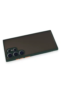 Samsung Galaxy S24 Ultra Kılıf Montreal Silikon Kapak - Yeşil