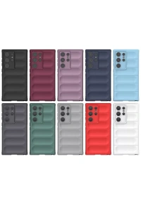 Samsung Galaxy S24 Ultra Kılıf Optimum Silikon - Sky Blue
