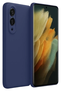 Samsung Galaxy S25 Edge First Silikon - Lacivert
