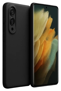 Samsung Galaxy S25 Edge First Silikon - Siyah