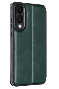 Samsung Galaxy S25 Edge Flip Cover - Koyu Yeşil