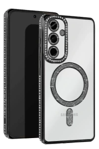 Samsung Galaxy S25 Edge Joke Simli Magneticsafe Kılıf - Siyah