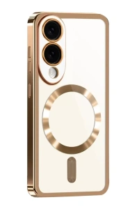 Samsung Galaxy S25 Edge Kross Magneticsafe Kapak - Çöl Titanyum