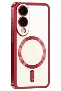 Samsung Galaxy S25 Edge Kross Magneticsafe Kapak - Kırmızı